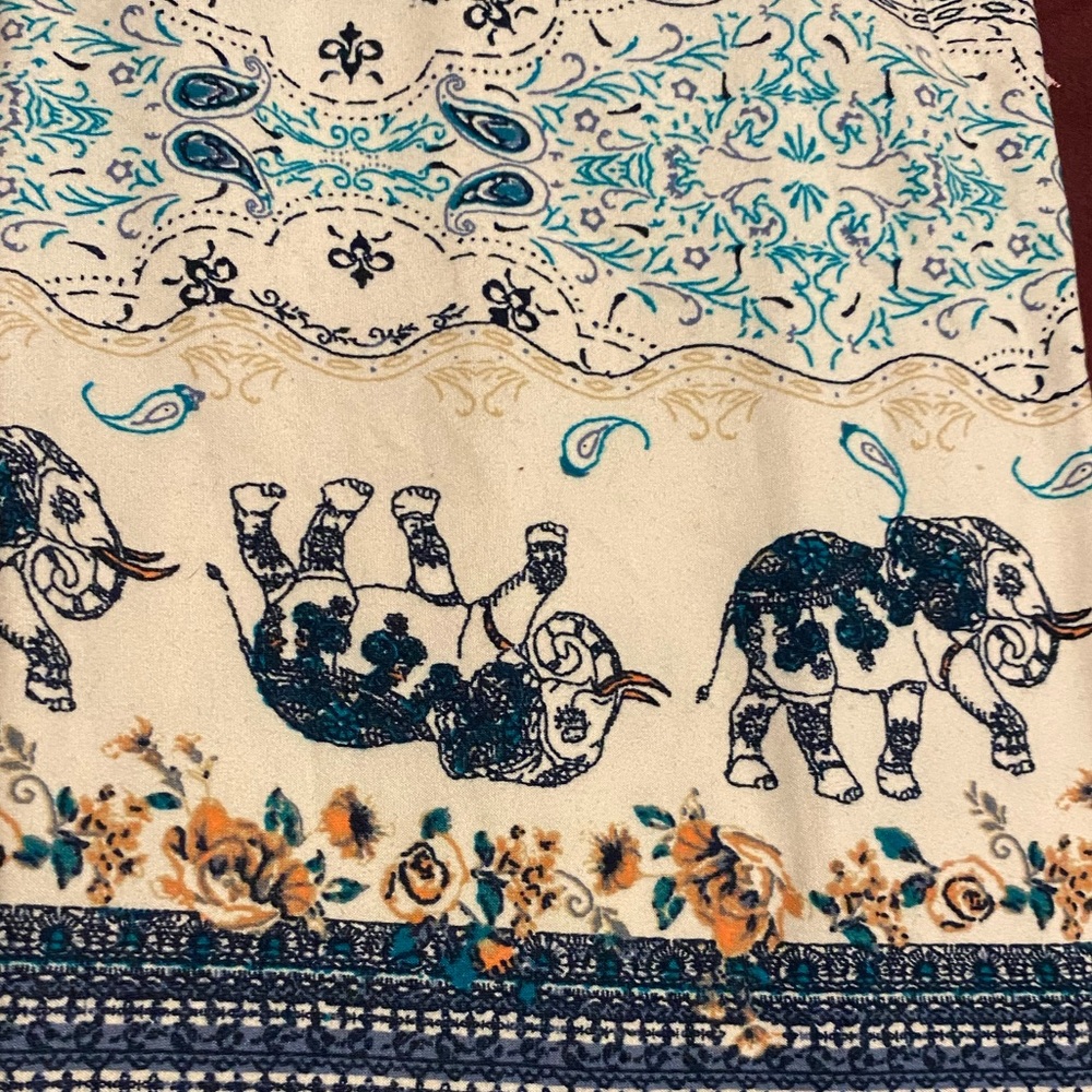 Elephant print leggings